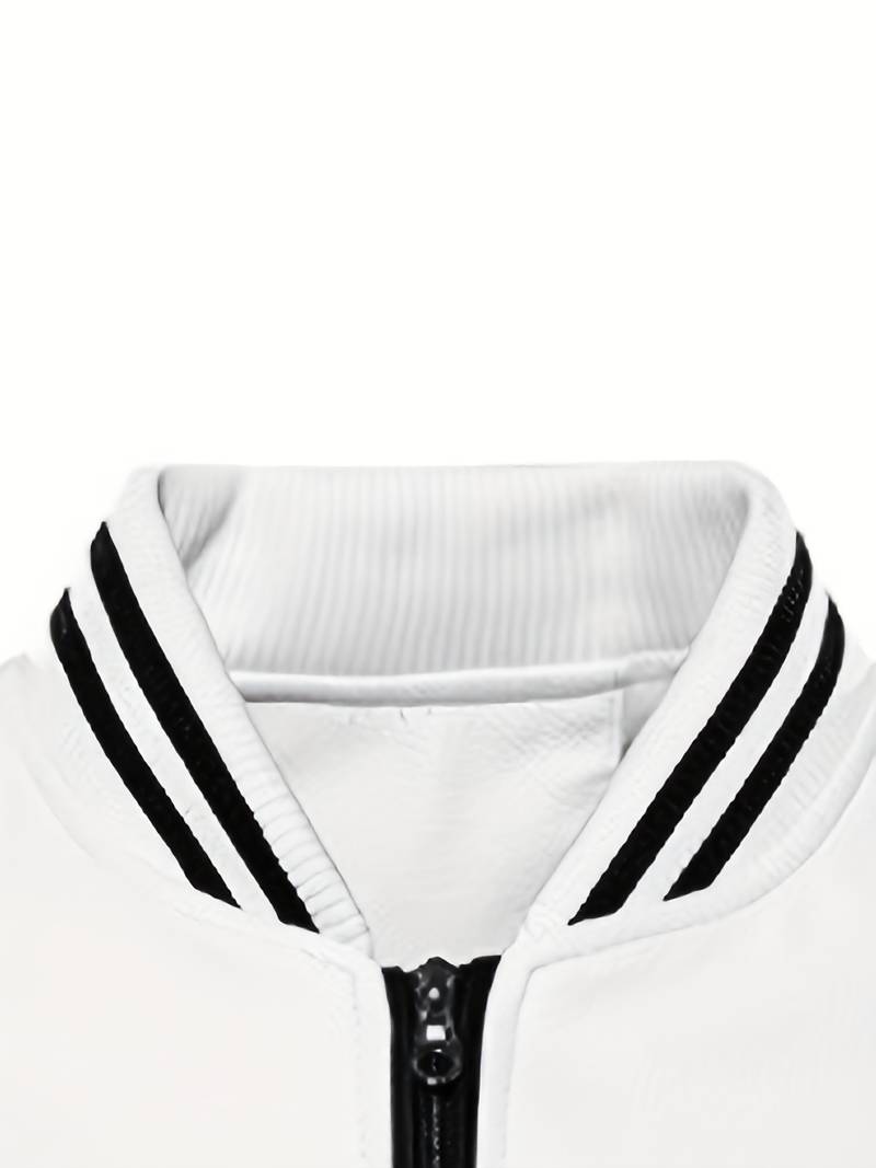 The Manhattan Varsity Leather Jacket