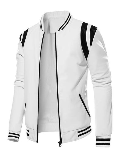 The Manhattan Varsity Leather Jacket