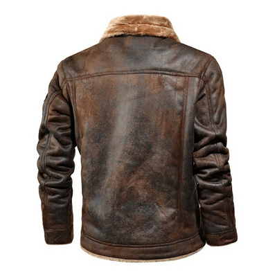 Noxar - Warm and Versatile Leather Jacket