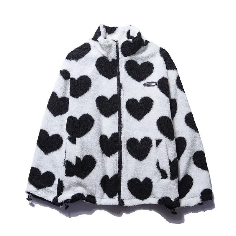 Abigail™ - Reversible Heart Print Jacket