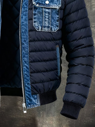 KÉVIN™ | CLASSIC QUILTED DENIM JACKET